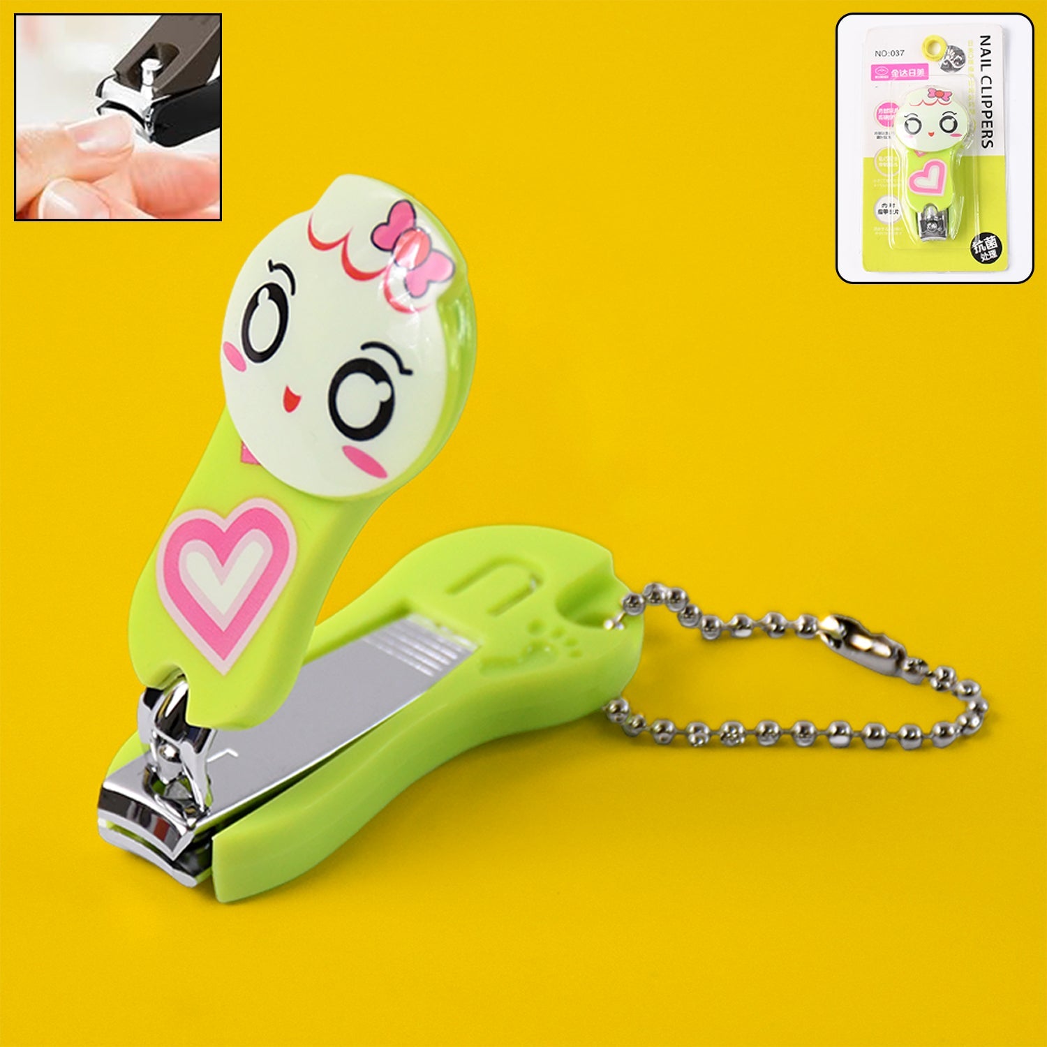 Kids Cartoon Nail Clipper Safe Easy Baby Nail Care