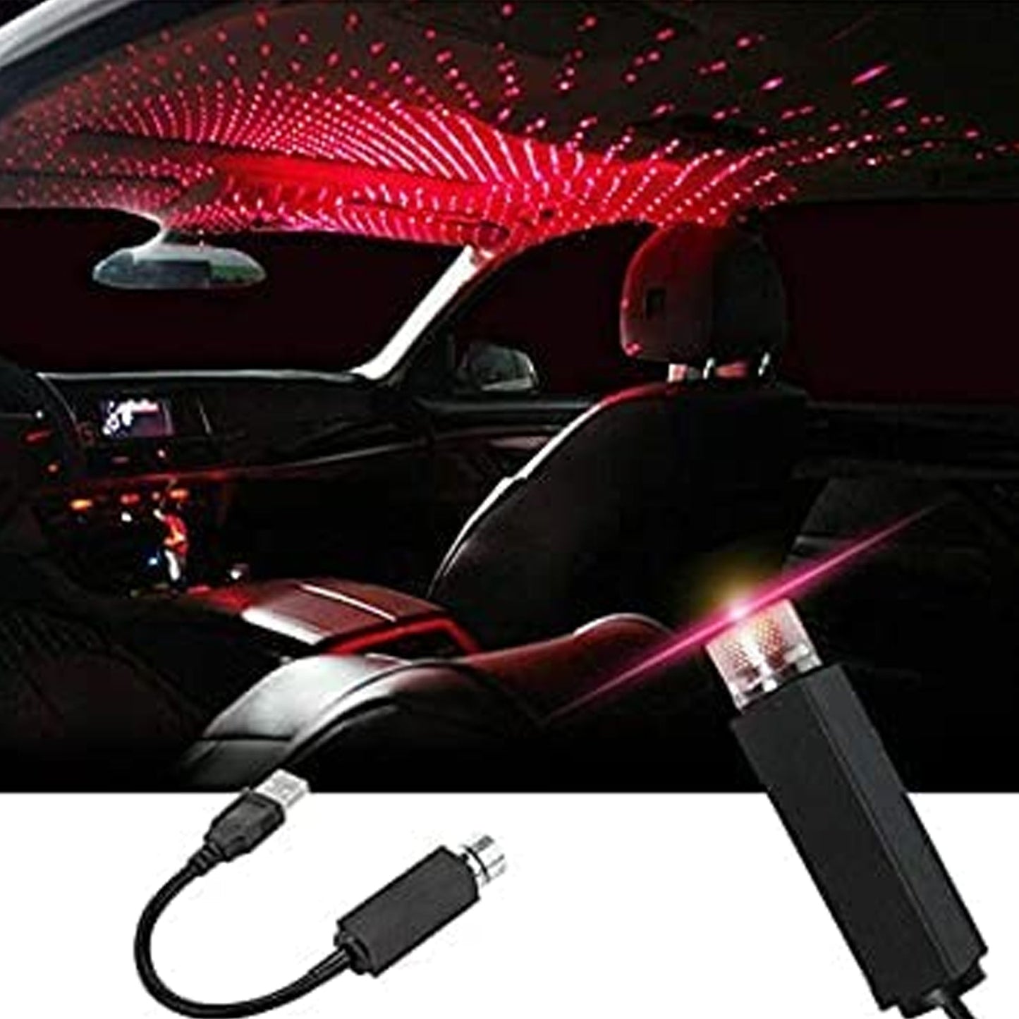 USB Star Projector Night Light for Nursery