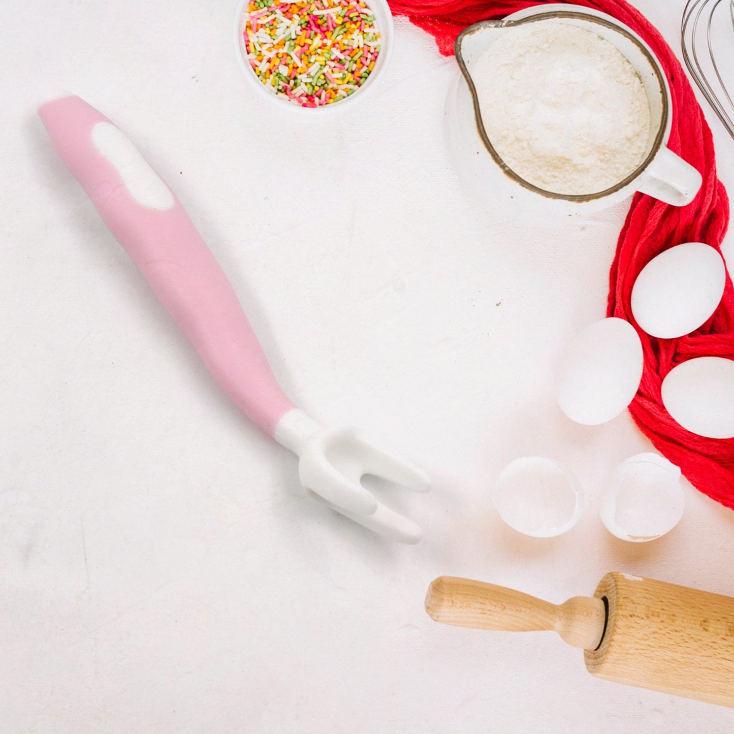 Silicone Bendable Kids Spoon & Fork Set (2 Pc)