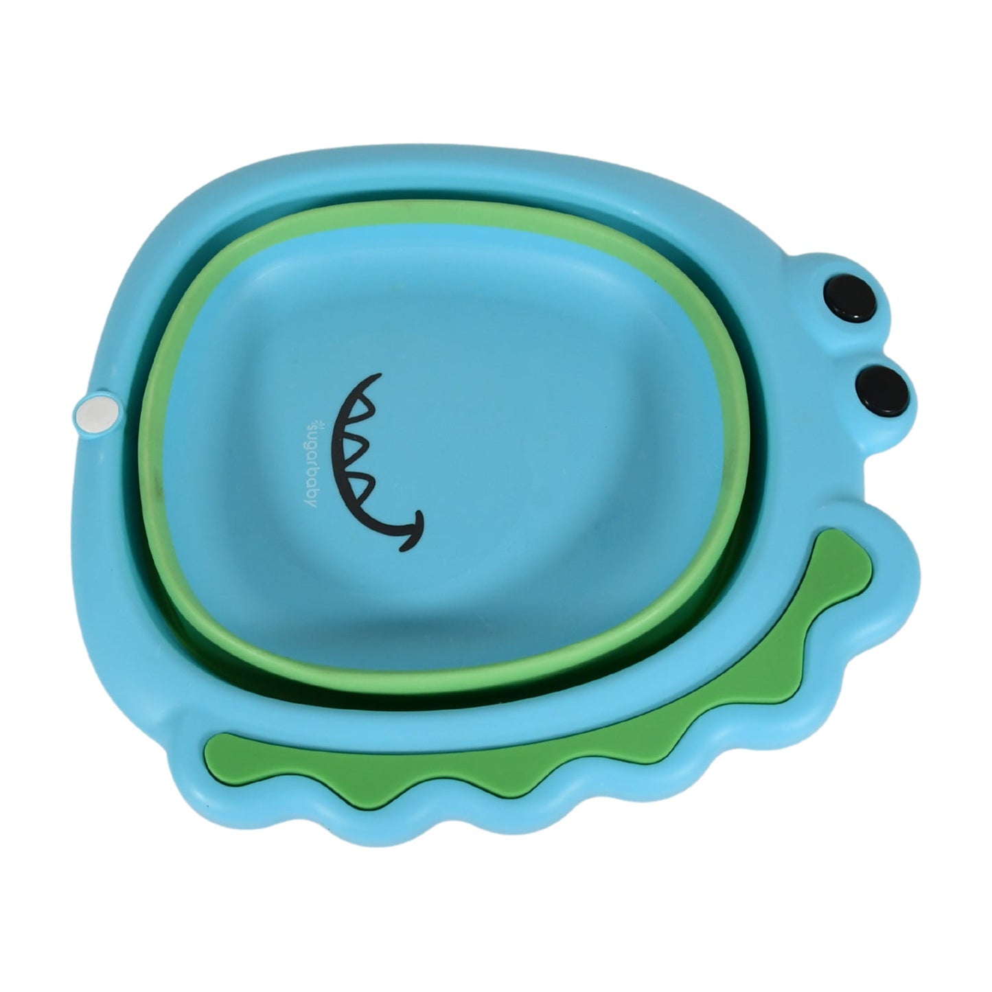 Frog Shape Foldable Baby Wash Basin (33×31cm)