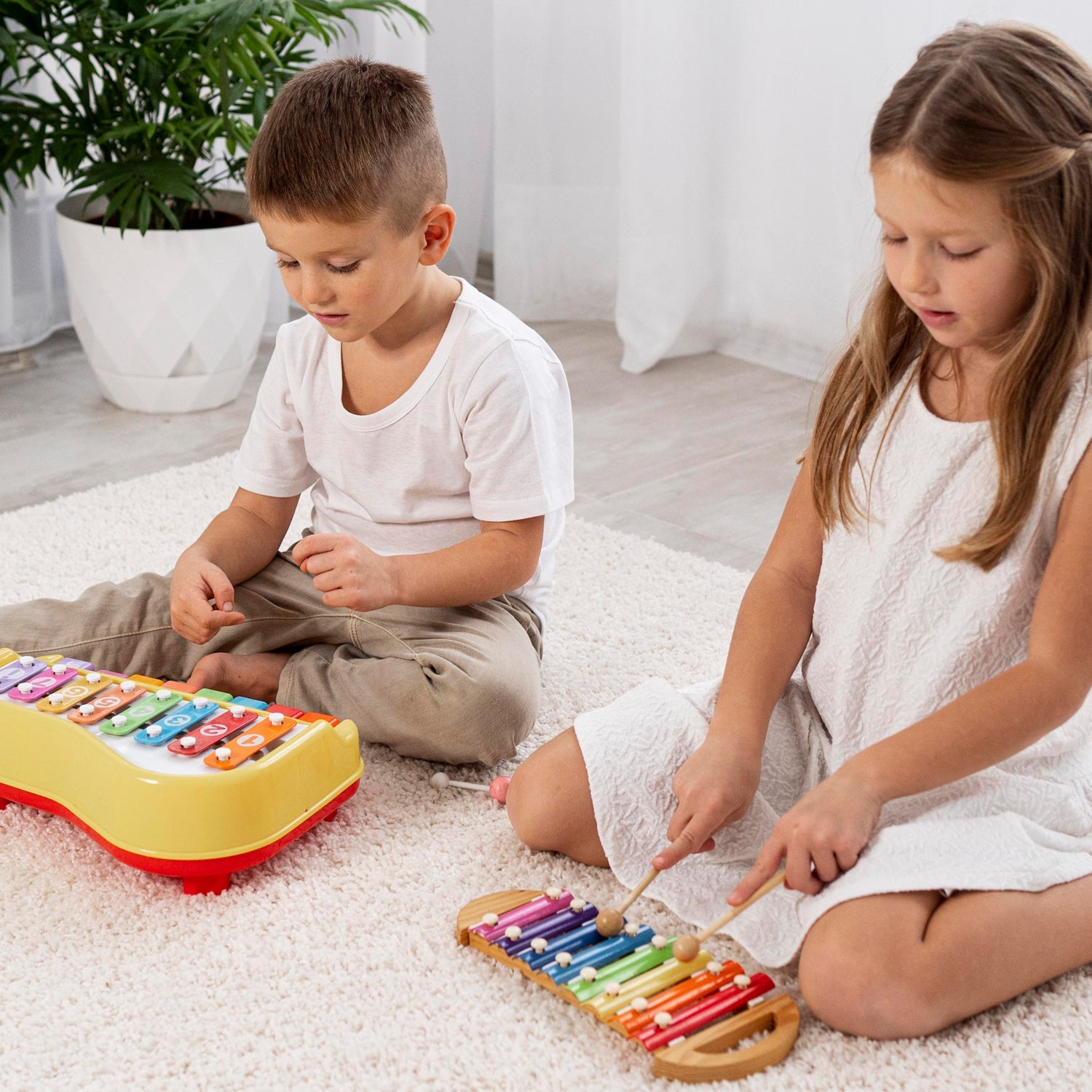 Baby Piano Xylophone 2-in-1 Musical Toy for Toddlers