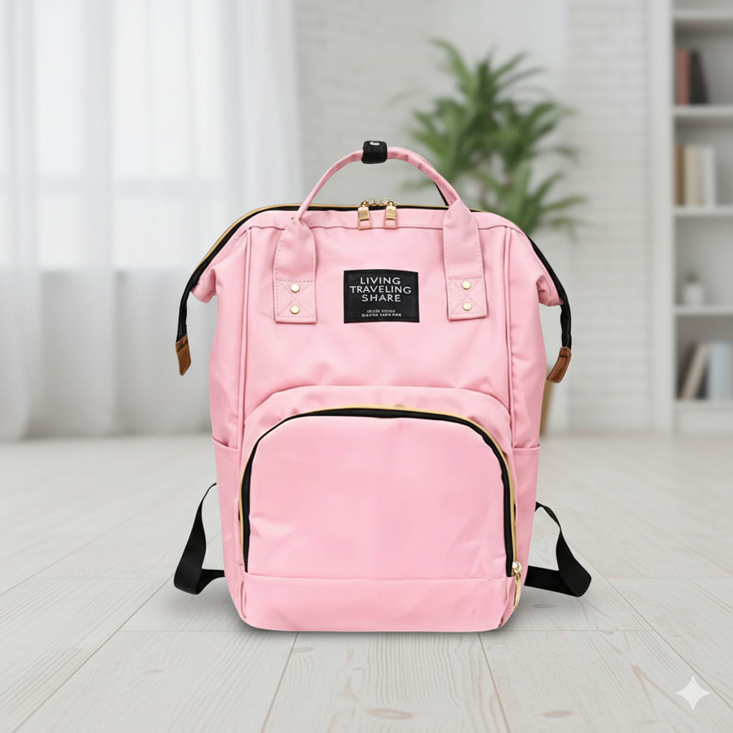 Large Capacity Mum's Diaper Bag Backpack