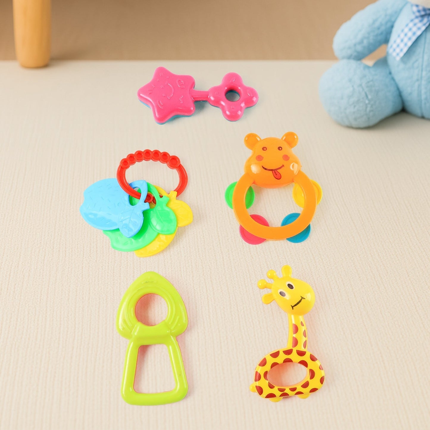 Baby Rattle Toys Set 5pc