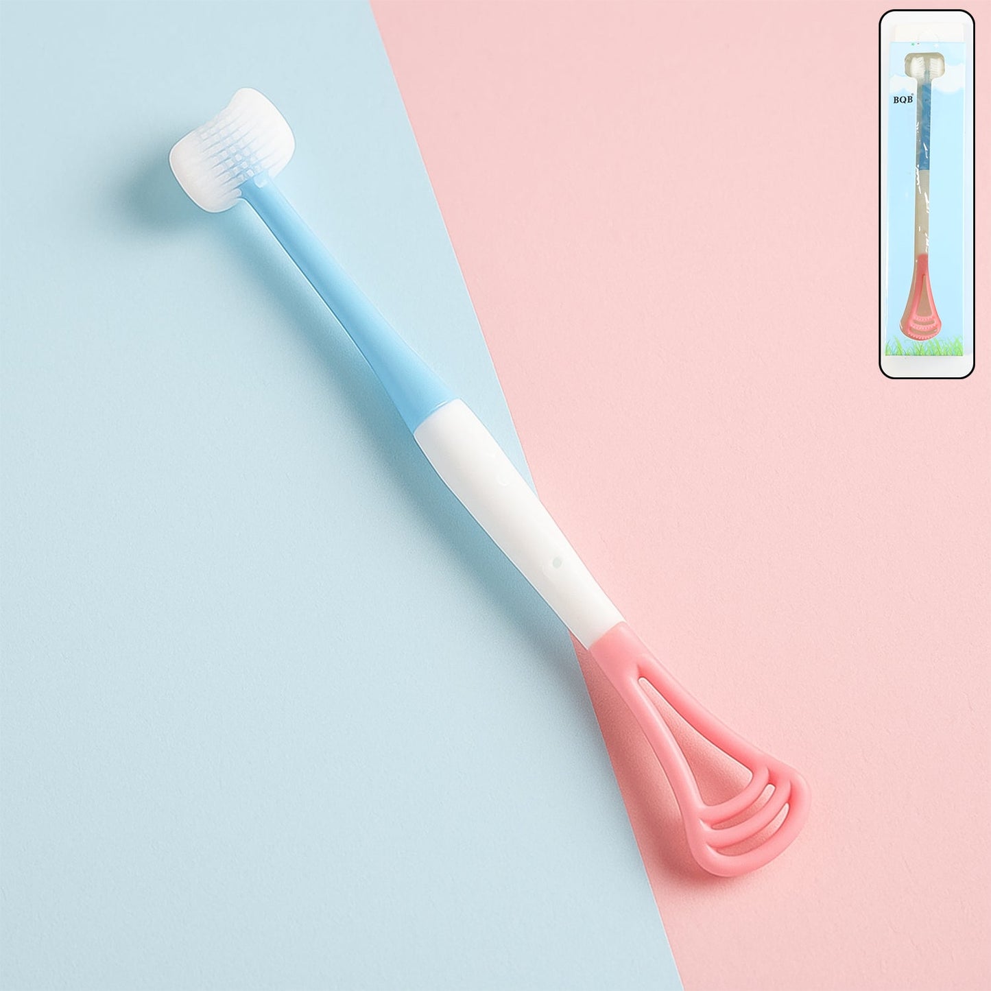 Baby 2-in-1 Tongue Cleaner and Oral Massager
