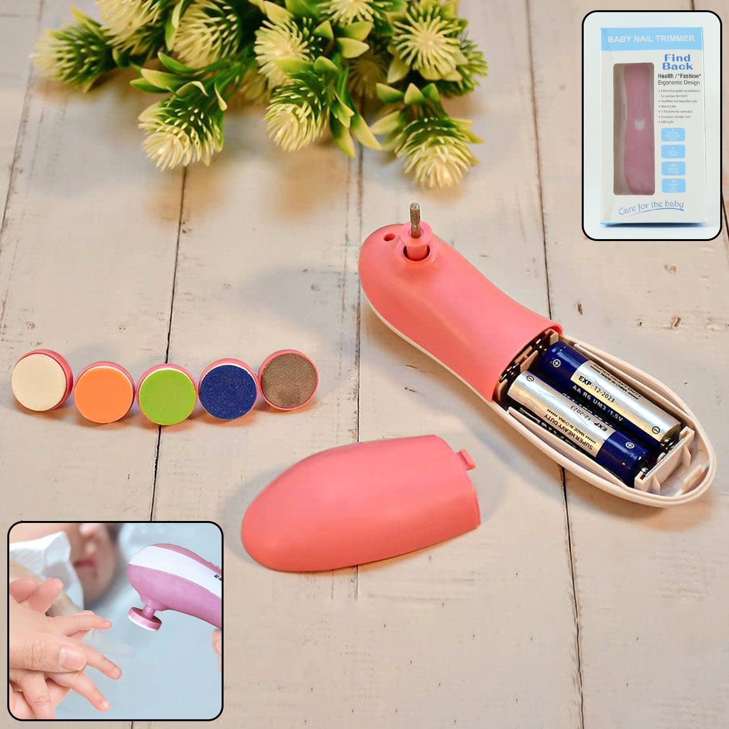 Electric Baby Nail Trimmer